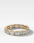 EMERALD CUT ETERNITY BAND