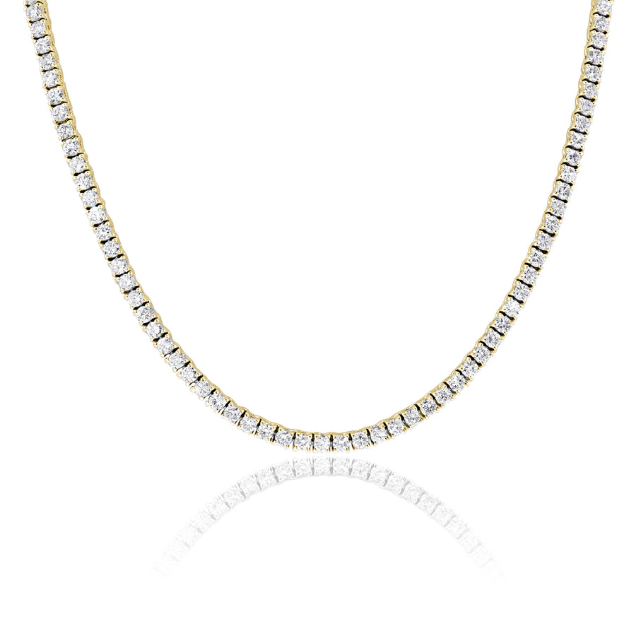 TENNIS YELLOW NECKLACE