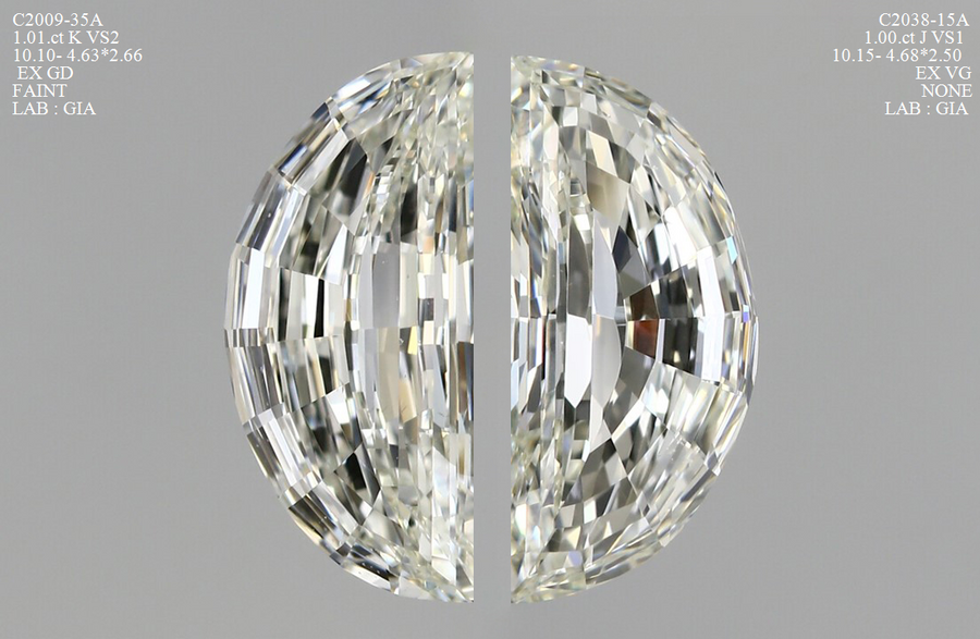 2CTW HALFMOON PAIR JK VS