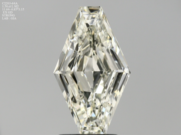 1.50CT LOZENGE SHAPE DIAMOND