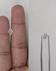 1.00CT LOZENGE CUT F VS1